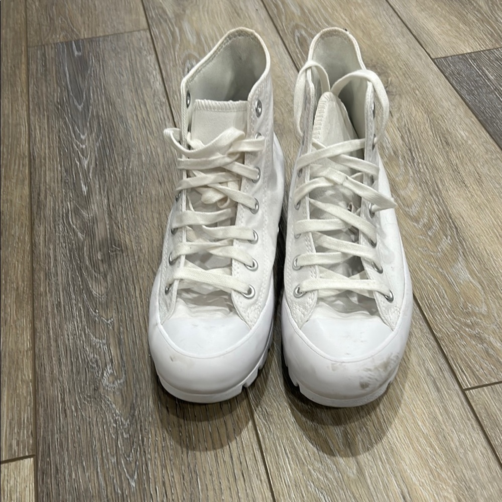 Converse All Star Chic White Canvas High-Tops